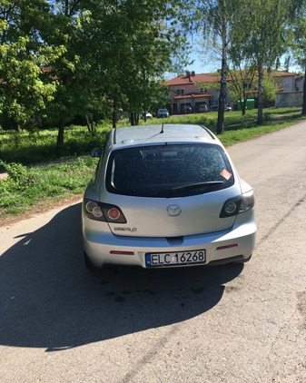 Mazda 3 cena 11000 przebieg: 186550, rok produkcji 2007 z Marki małe 254